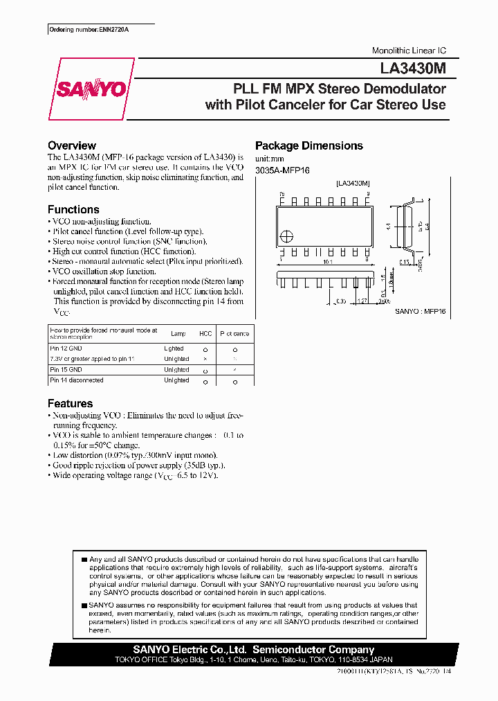 LA3430M_1944023.PDF Datasheet
