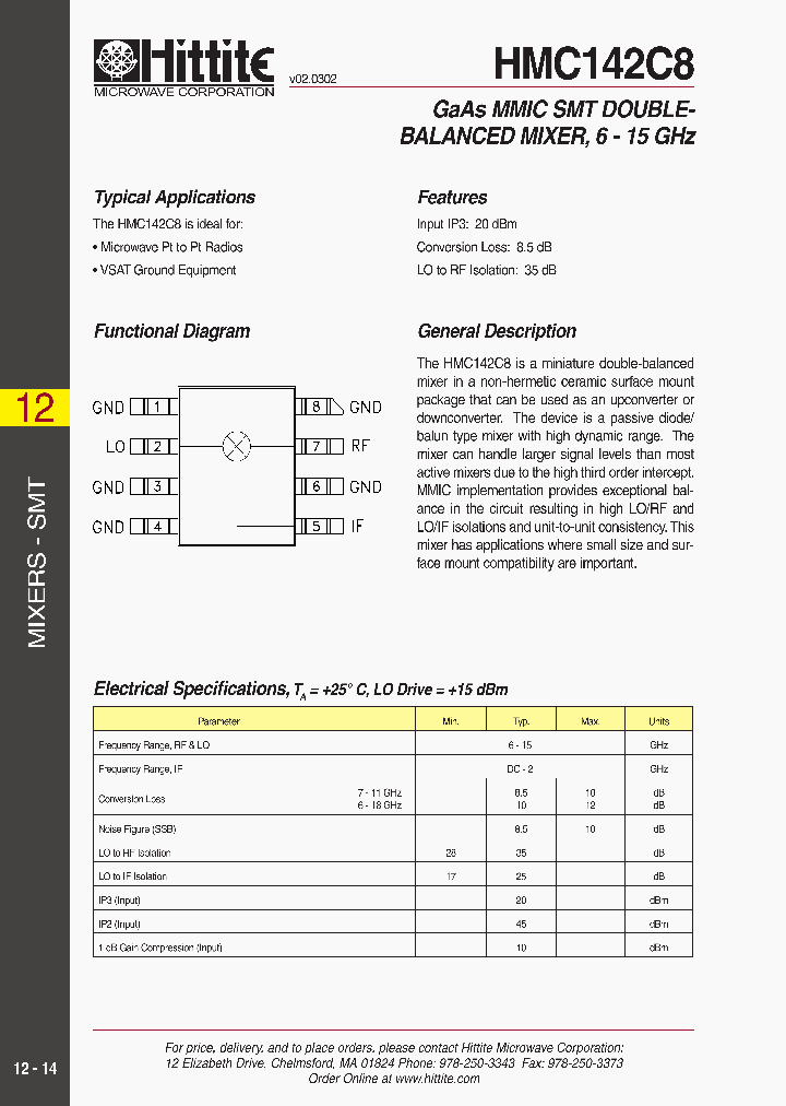 HMC142C8_1946237.PDF Datasheet