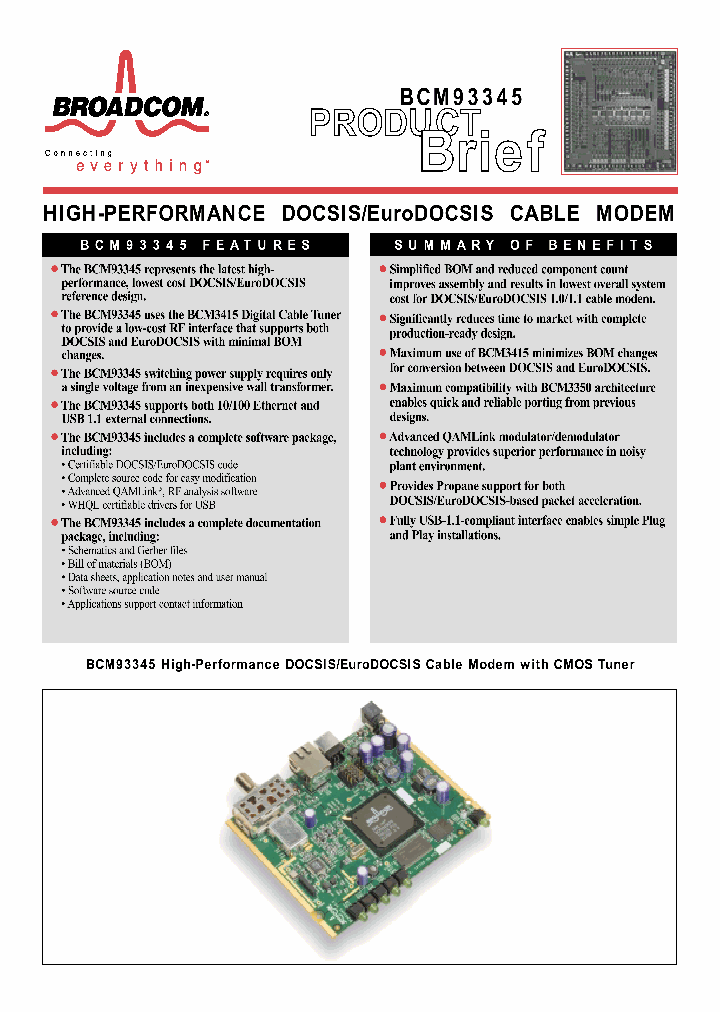 BCM93345_1946305.PDF Datasheet