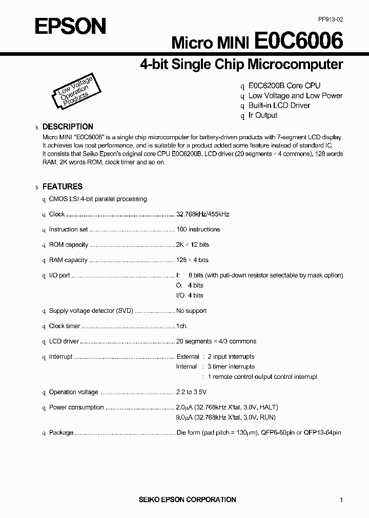 E0C6006_1947377.PDF Datasheet