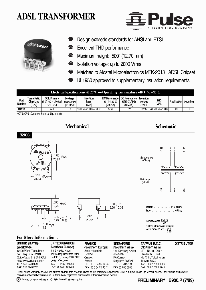 B2038_1948599.PDF Datasheet