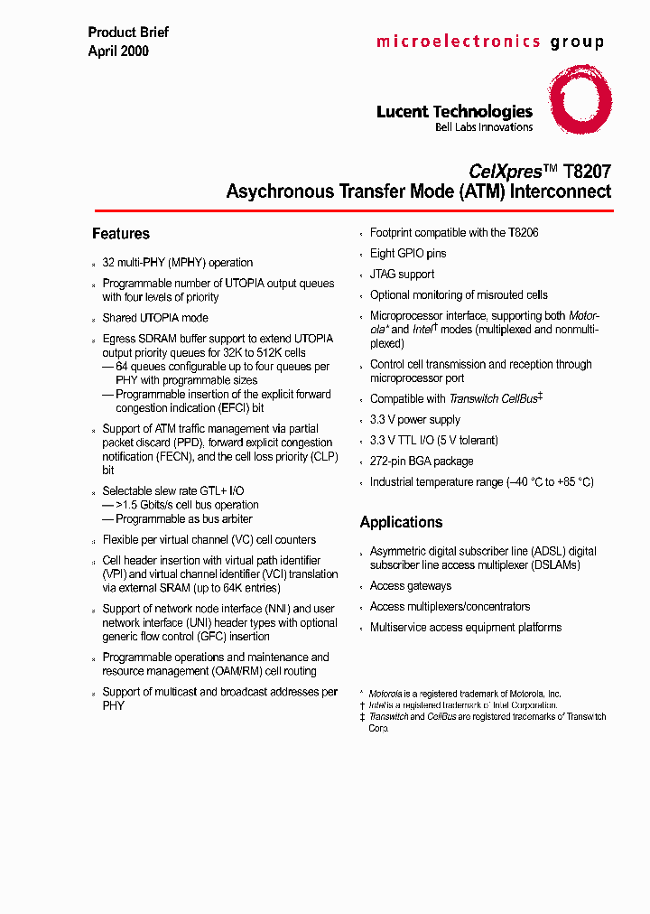 T8207_1948994.PDF Datasheet