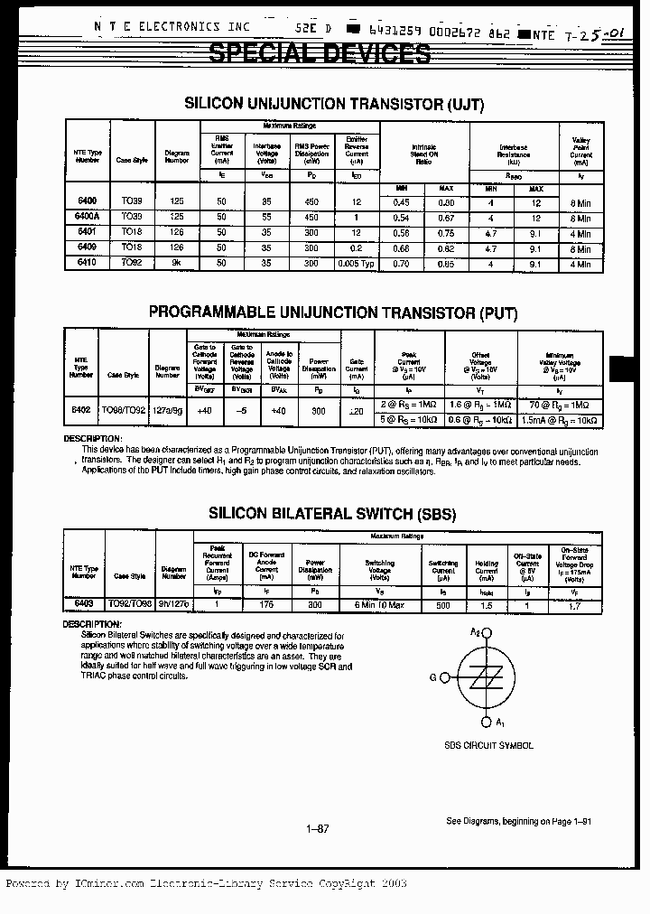 NTE6405_1949182.PDF Datasheet