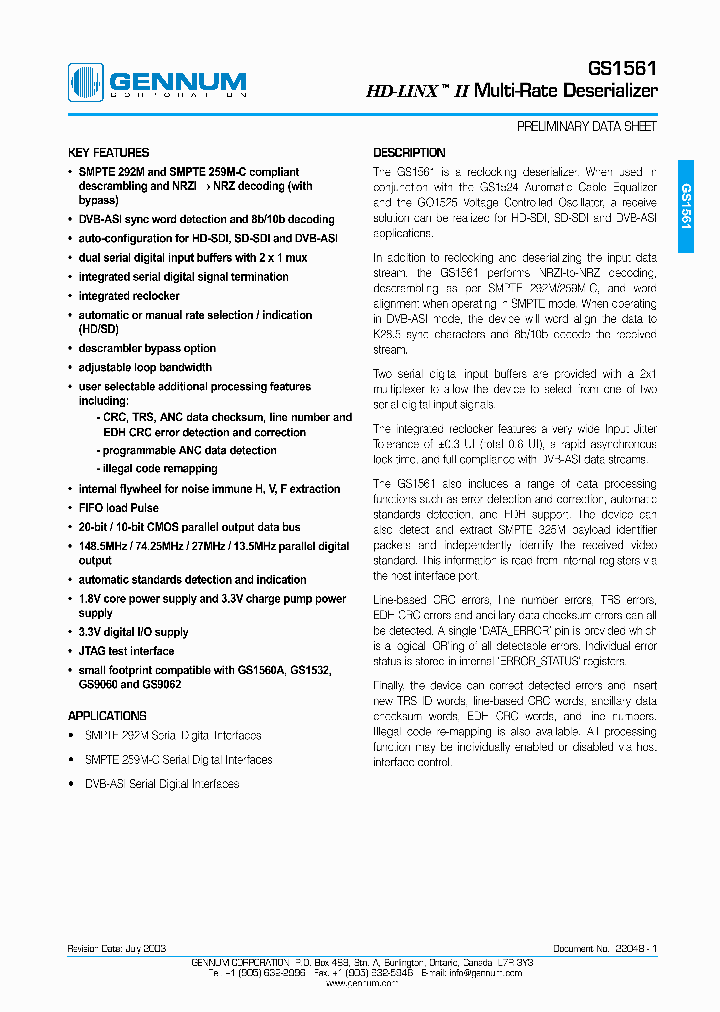 GS1561_1945748.PDF Datasheet