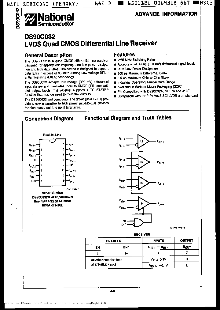 DS90C032N_1950537.PDF Datasheet
