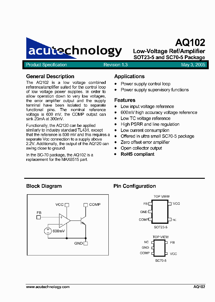 AQ102_1949018.PDF Datasheet