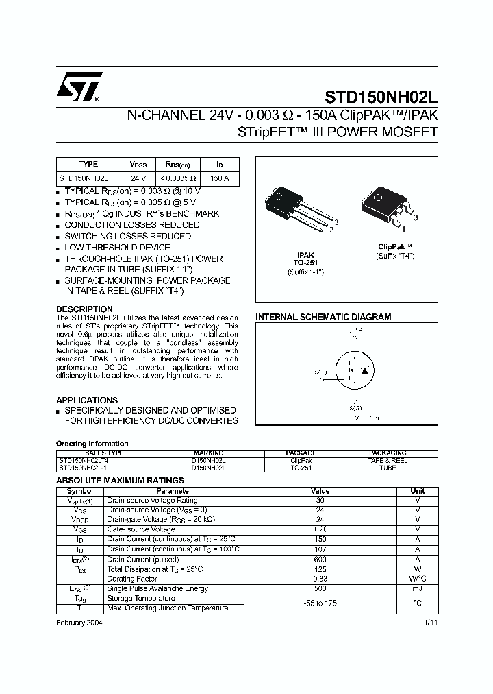 STD150NH02L-1_1959880.PDF Datasheet