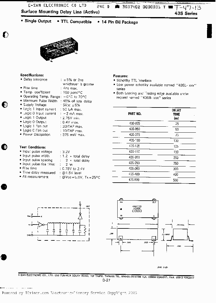 43S500_1960656.PDF Datasheet