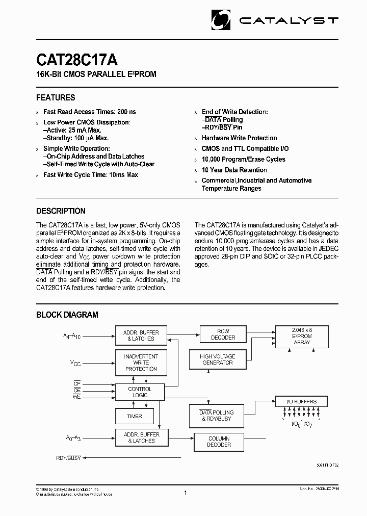 CAT28C17ANI-20T_1963365.PDF Datasheet
