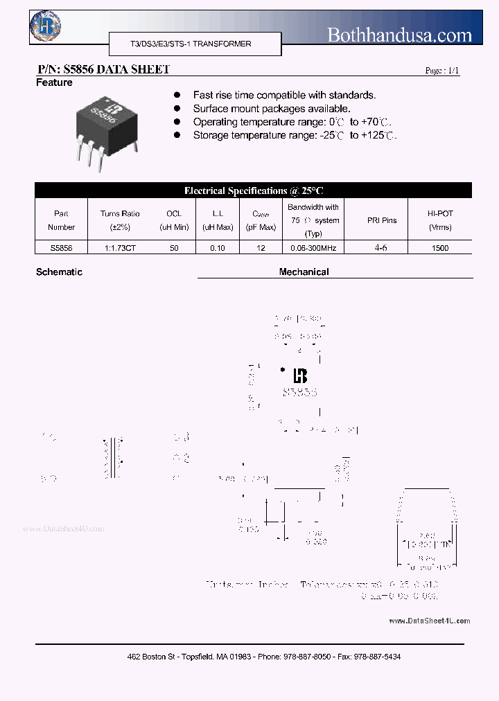 S5856_1963856.PDF Datasheet