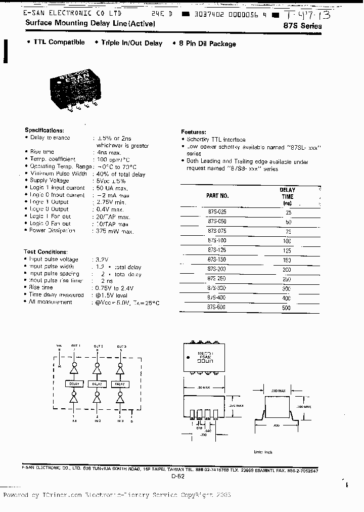 87S025_1963862.PDF Datasheet