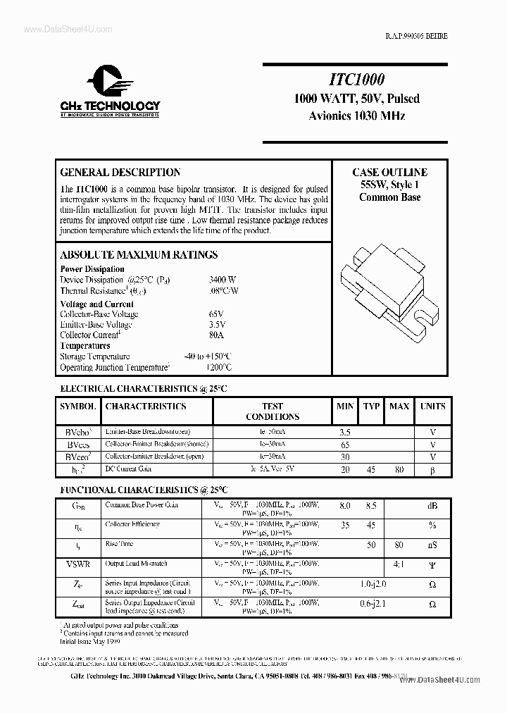 ITC1000_1964247.PDF Datasheet