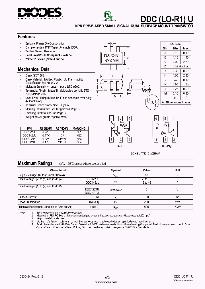 DDC122TU-7_1964560.PDF Datasheet
