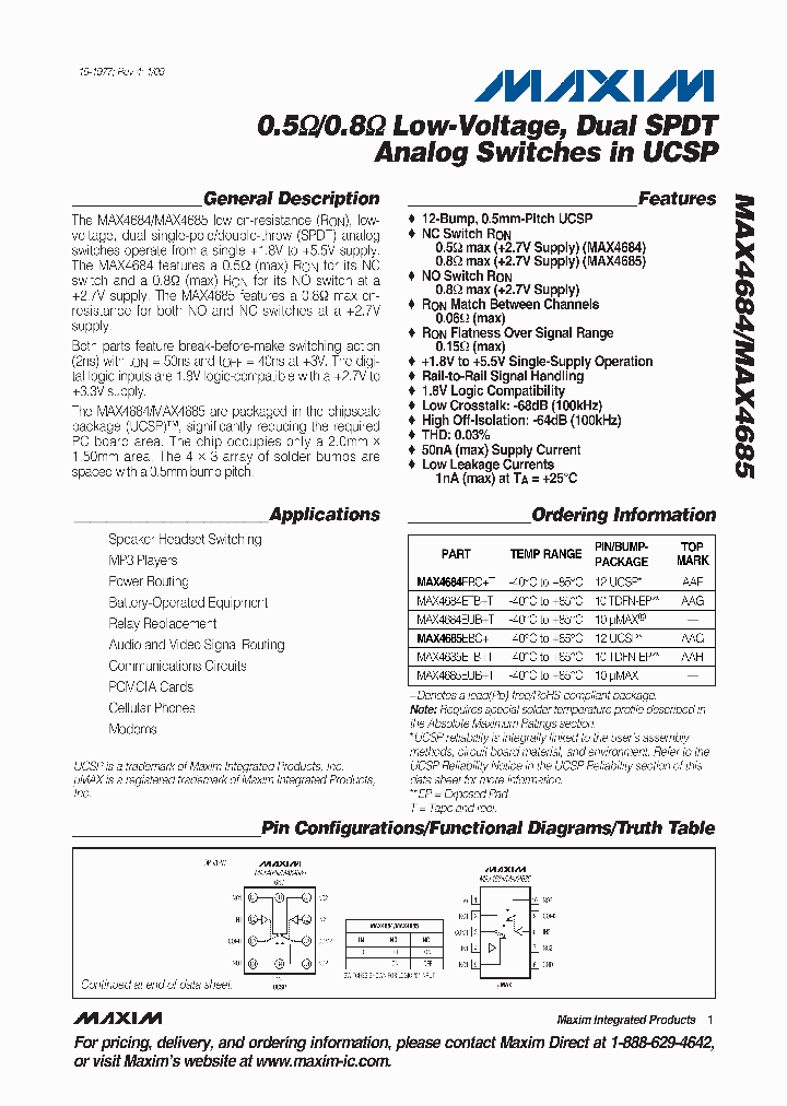 MAX4684_1967769.PDF Datasheet