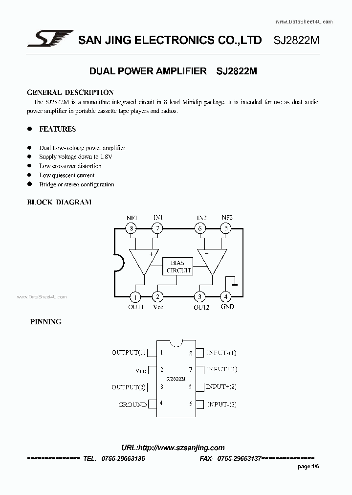 SJ2822M_1968543.PDF Datasheet