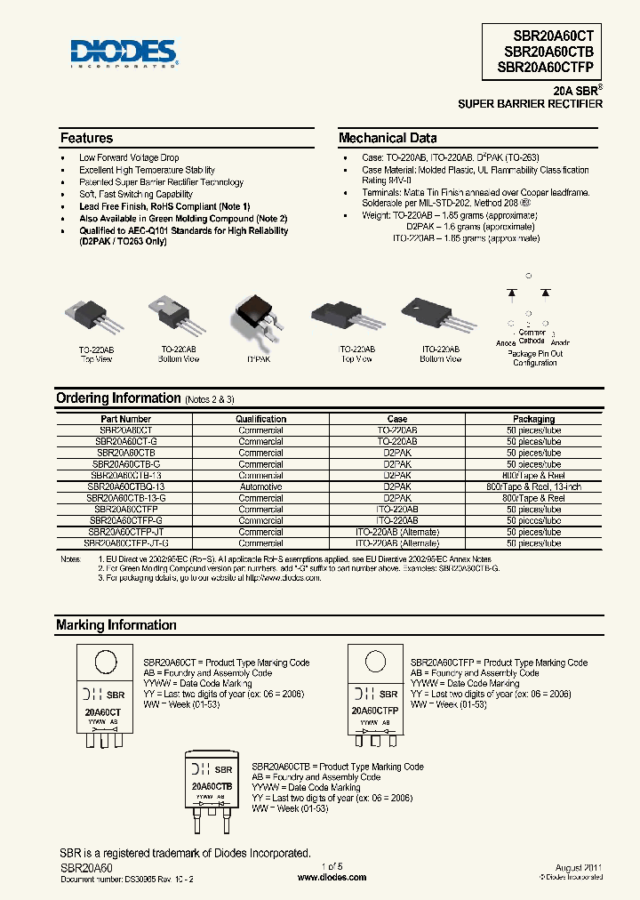 SBR20A60CTB_1973093.PDF Datasheet