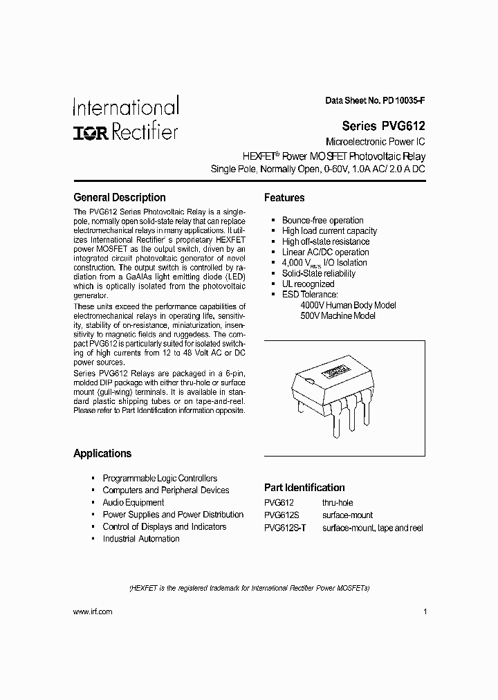 PVG612S_1973536.PDF Datasheet