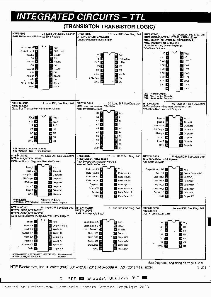 NTE74249_1973891.PDF Datasheet