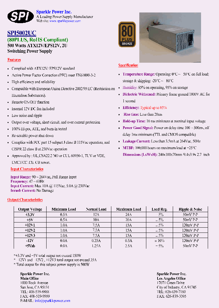 SPI5002UC_1979756.PDF Datasheet