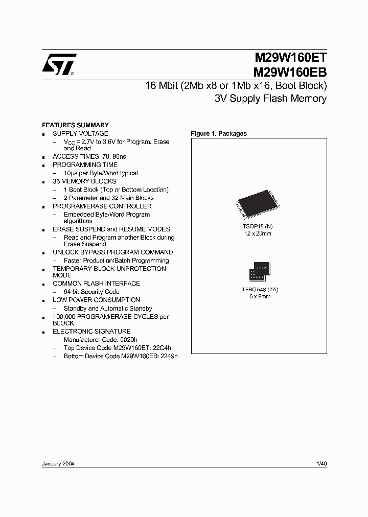 M29W160EB70N1_1986505.PDF Datasheet