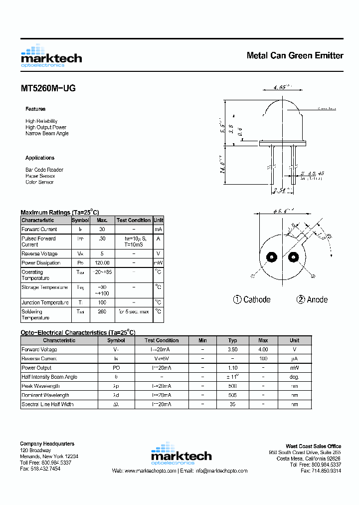 MT5260M-UG_1988627.PDF Datasheet