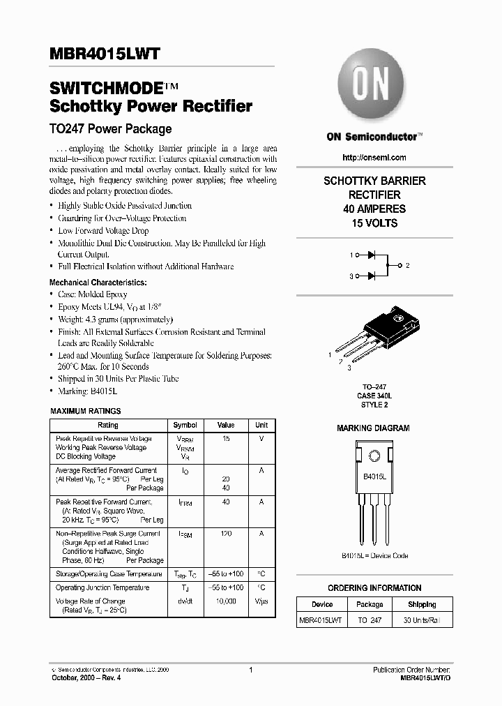 MBR4015LWT-D_1991731.PDF Datasheet