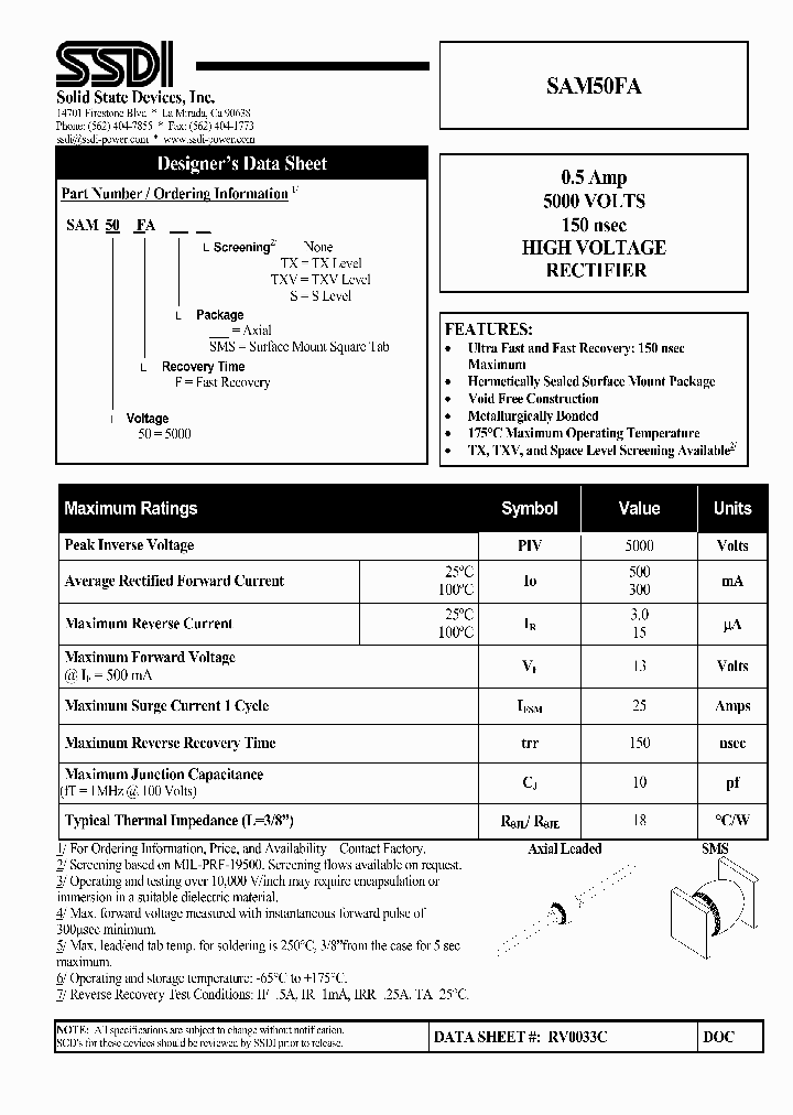 SAM50FASMSS_1993444.PDF Datasheet