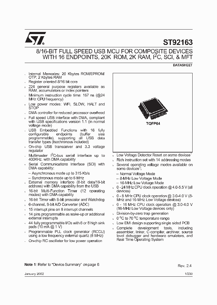 ST92195B_1994324.PDF Datasheet