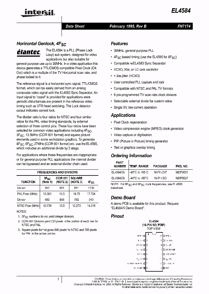EL4584_1995742.PDF Datasheet