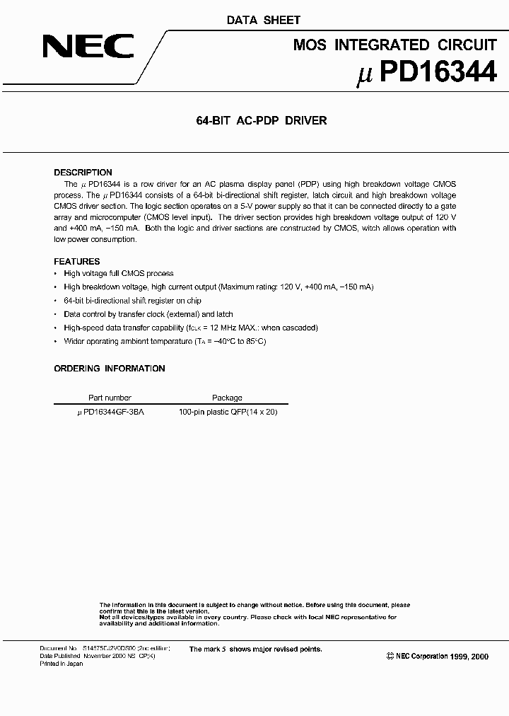 UPD16344GF-3BA_1996104.PDF Datasheet
