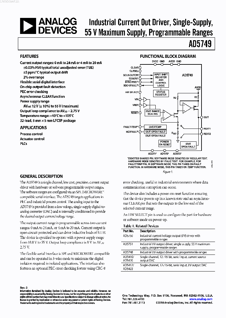 AD5749_1996306.PDF Datasheet