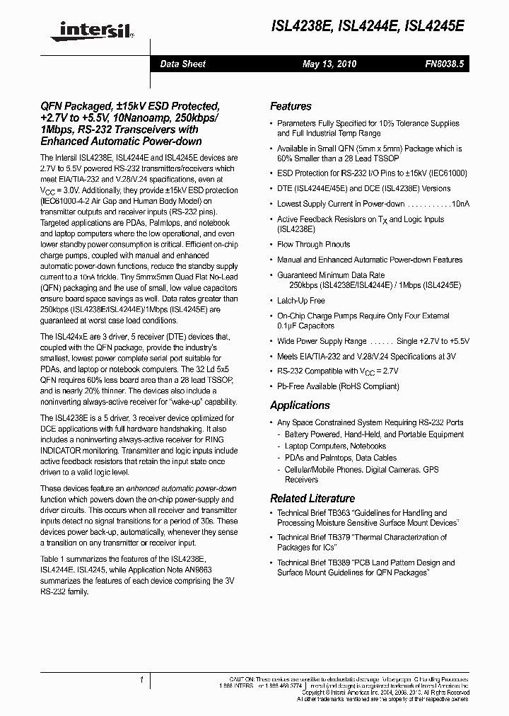 ISL4244E_2001373.PDF Datasheet