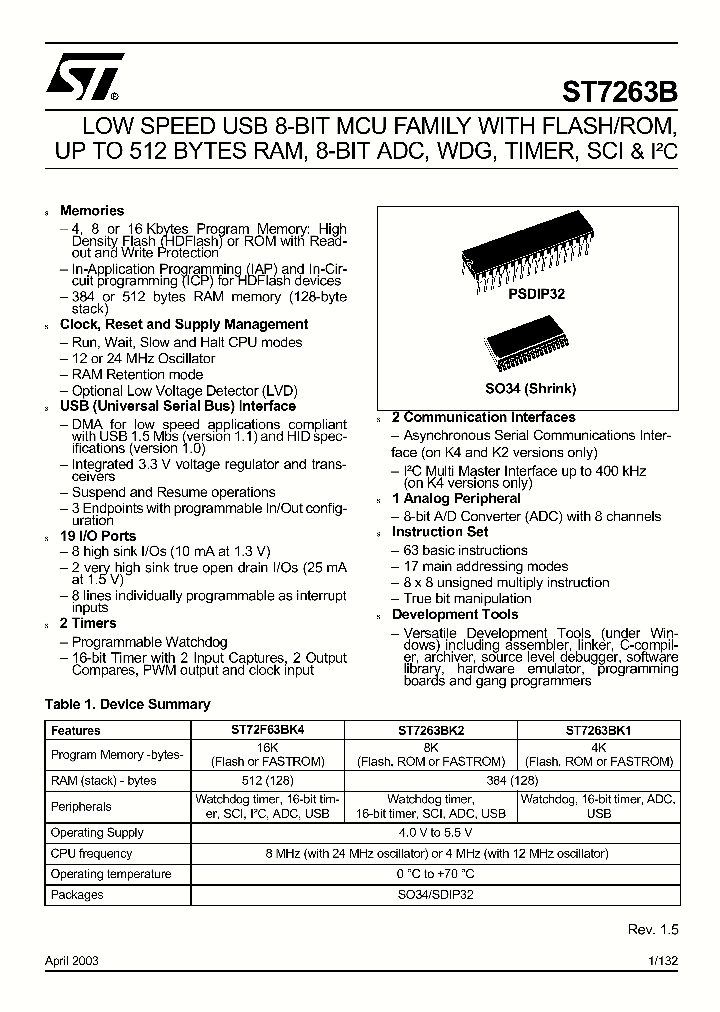 ST7263BK2B1_2002391.PDF Datasheet