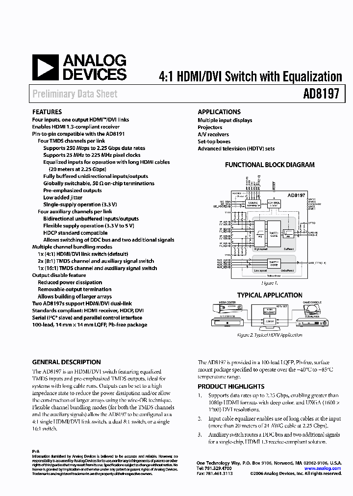 AD8197_2002524.PDF Datasheet