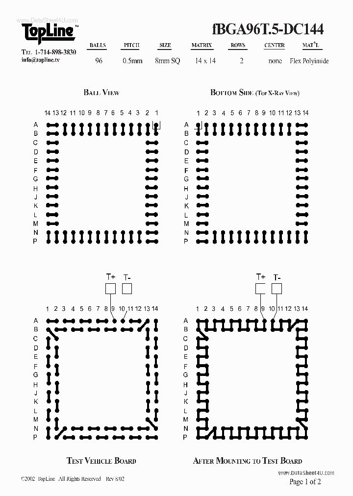 FBGA96T5-DC144_2003622.PDF Datasheet