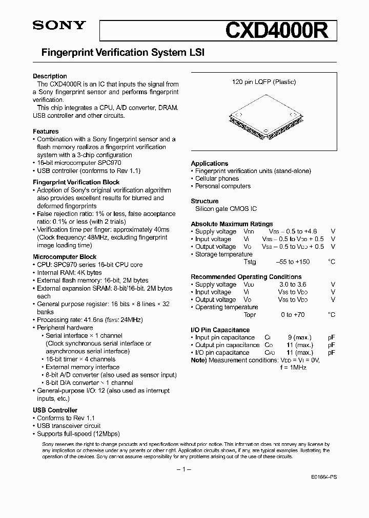 CXD4000R_2004224.PDF Datasheet