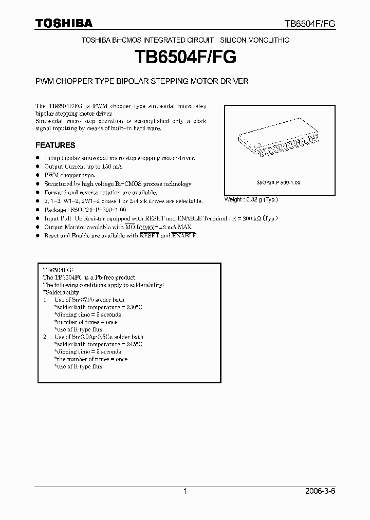 TB6504FG_2010319.PDF Datasheet