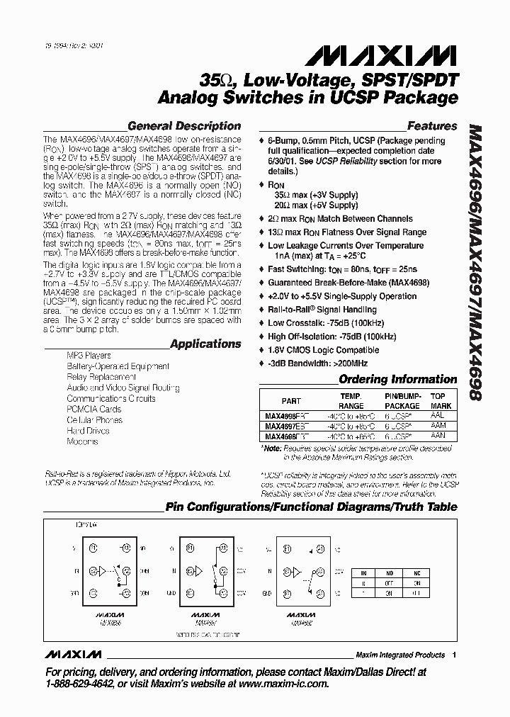 MAX4697_2012350.PDF Datasheet