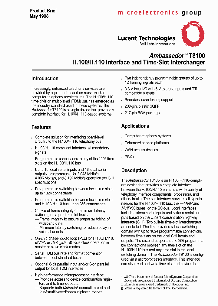 T8100_2012775.PDF Datasheet