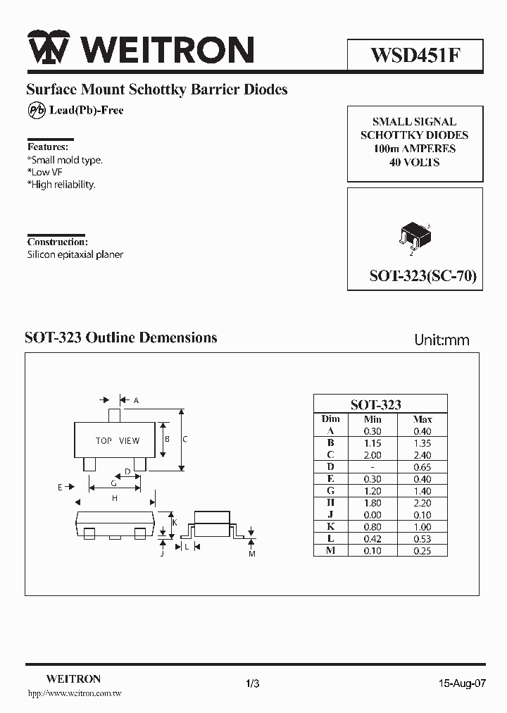 WSD451F_2013303.PDF Datasheet