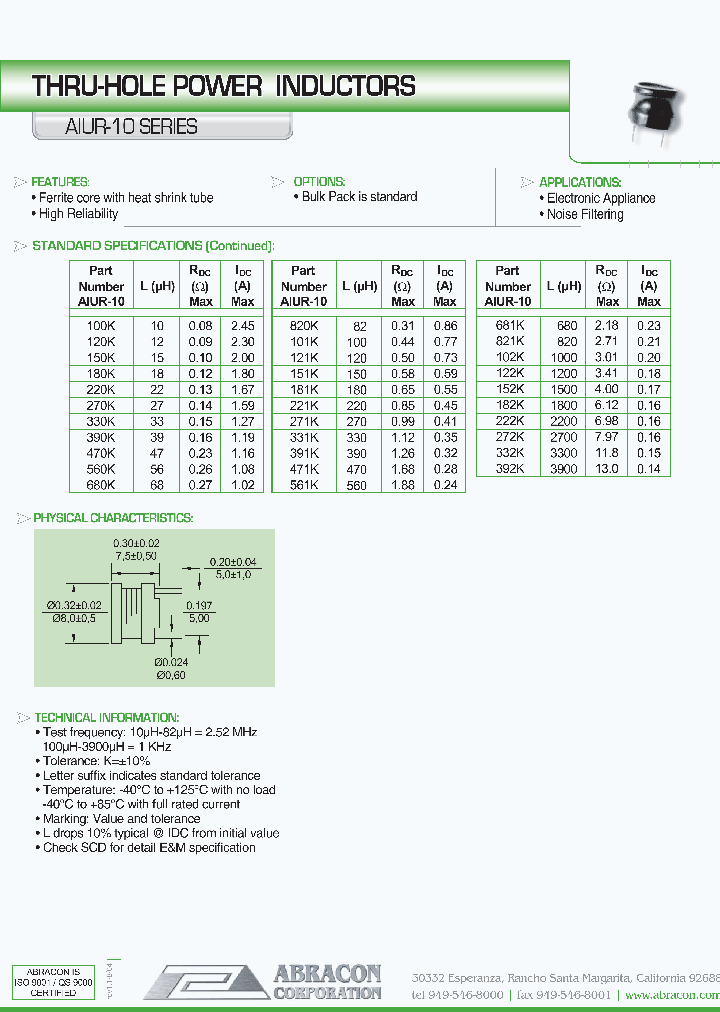 AIUR-10_2013451.PDF Datasheet