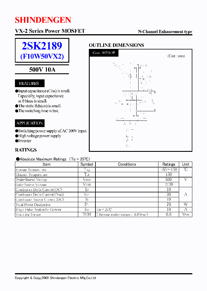 2SK2189_2015221.PDF Datasheet