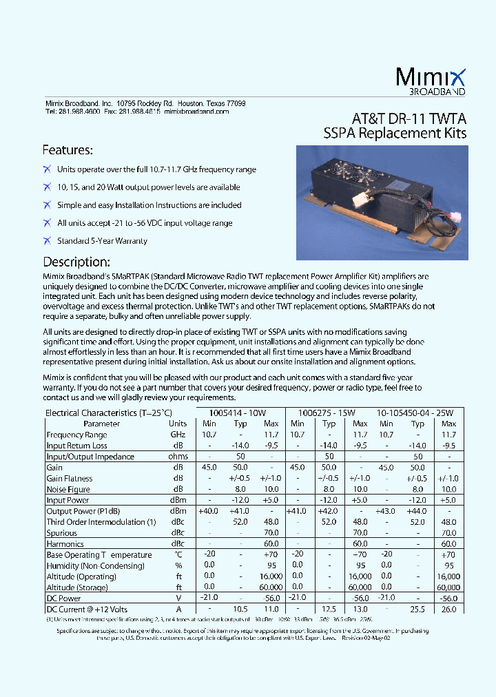 DR-6_2016797.PDF Datasheet