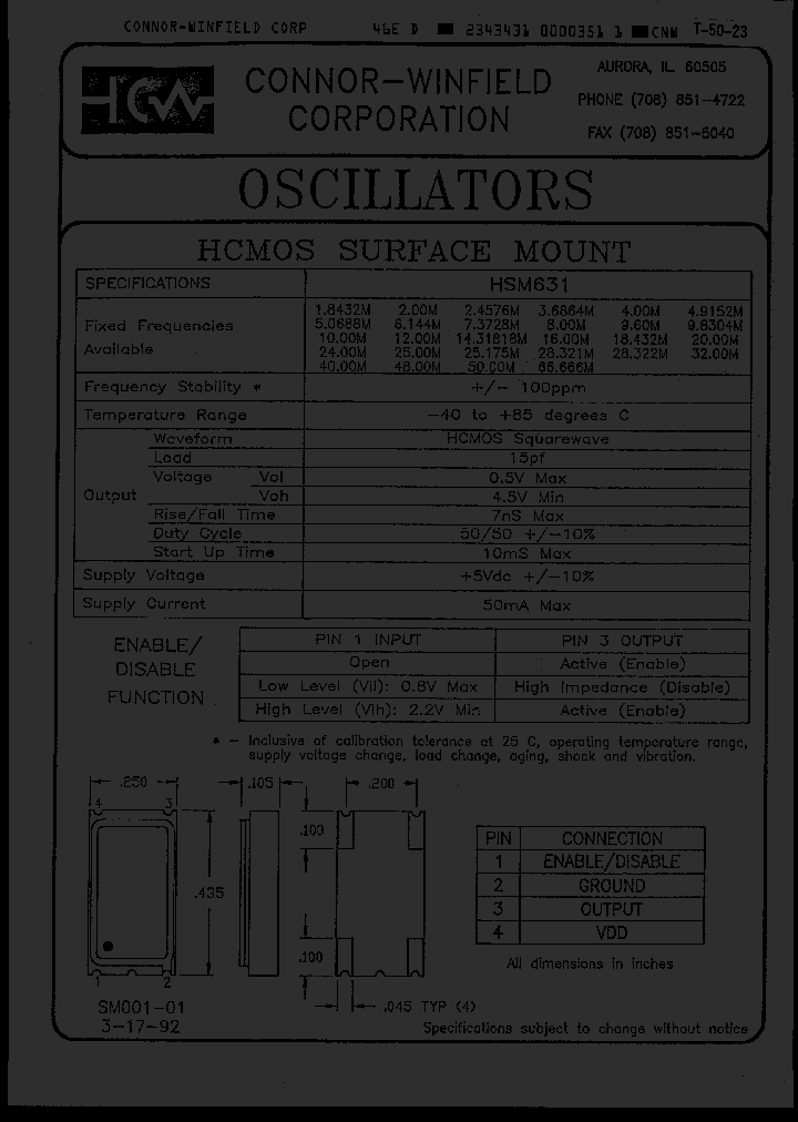 HSM631_2017430.PDF Datasheet