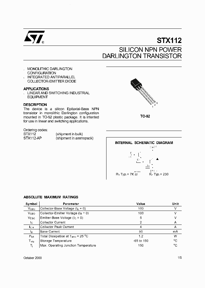 STX112_2018381.PDF Datasheet