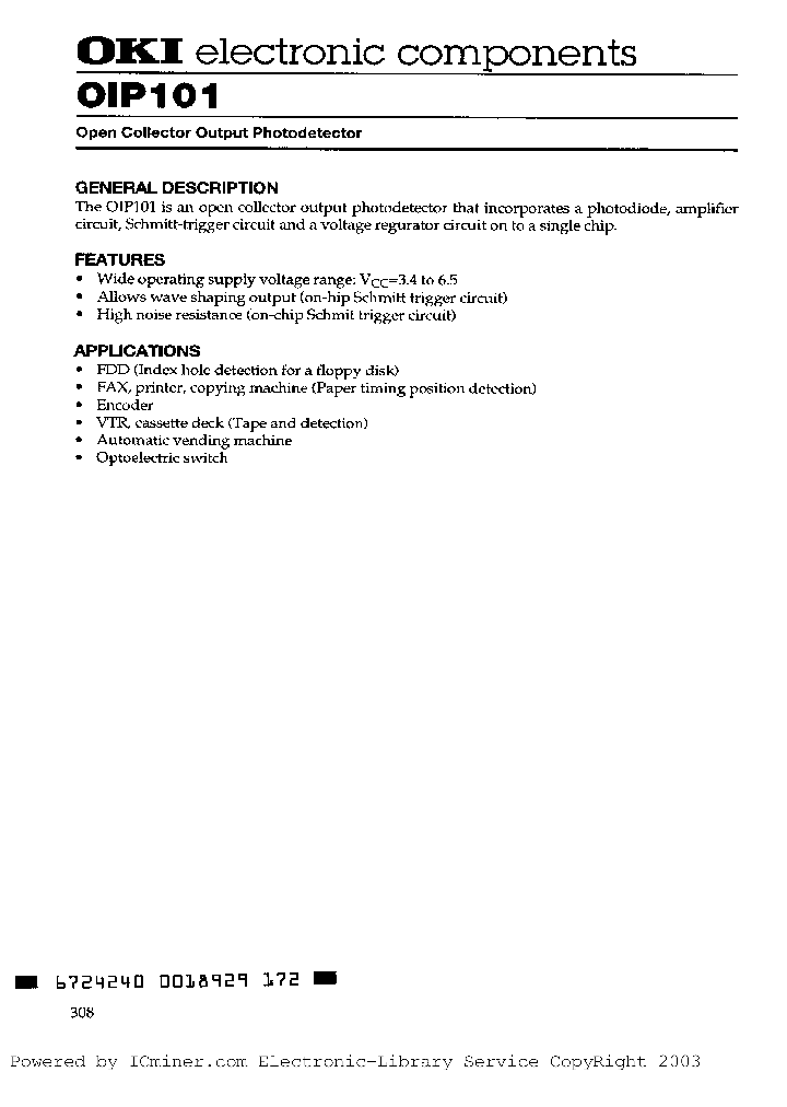 OIP101_2024155.PDF Datasheet