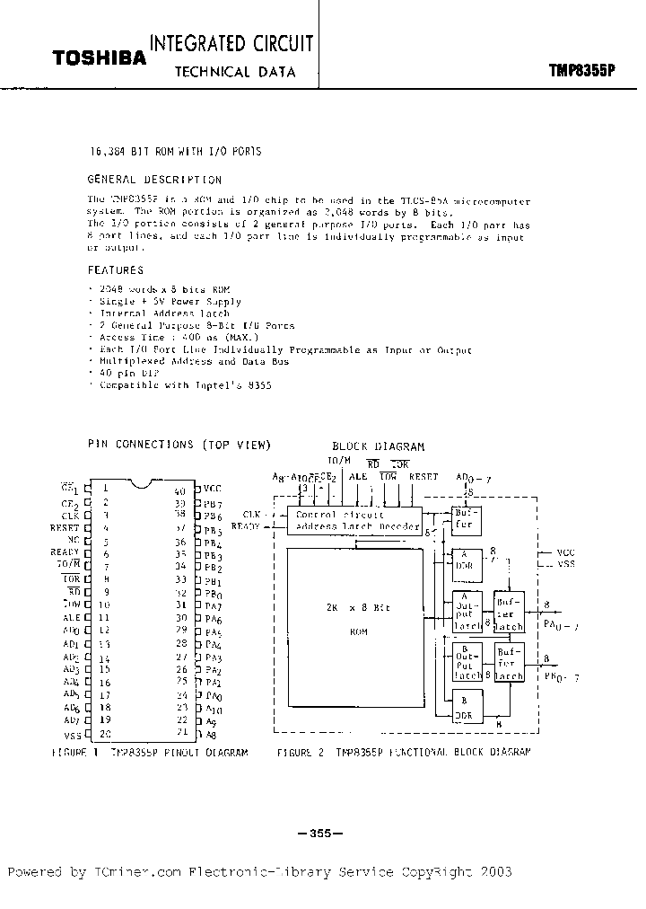 TMP8355P_2025145.PDF Datasheet