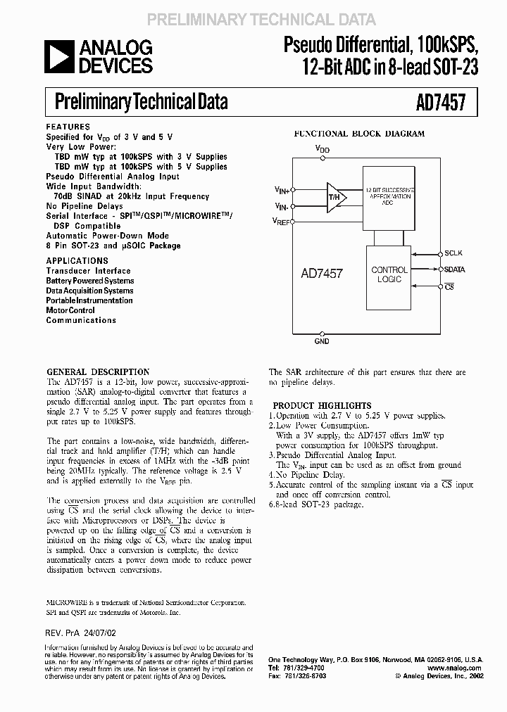 AD7457_2028211.PDF Datasheet