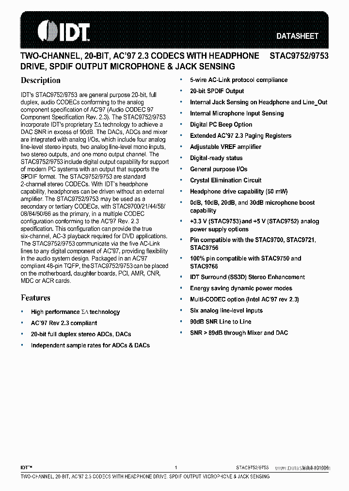 STAC9752_2024480.PDF Datasheet