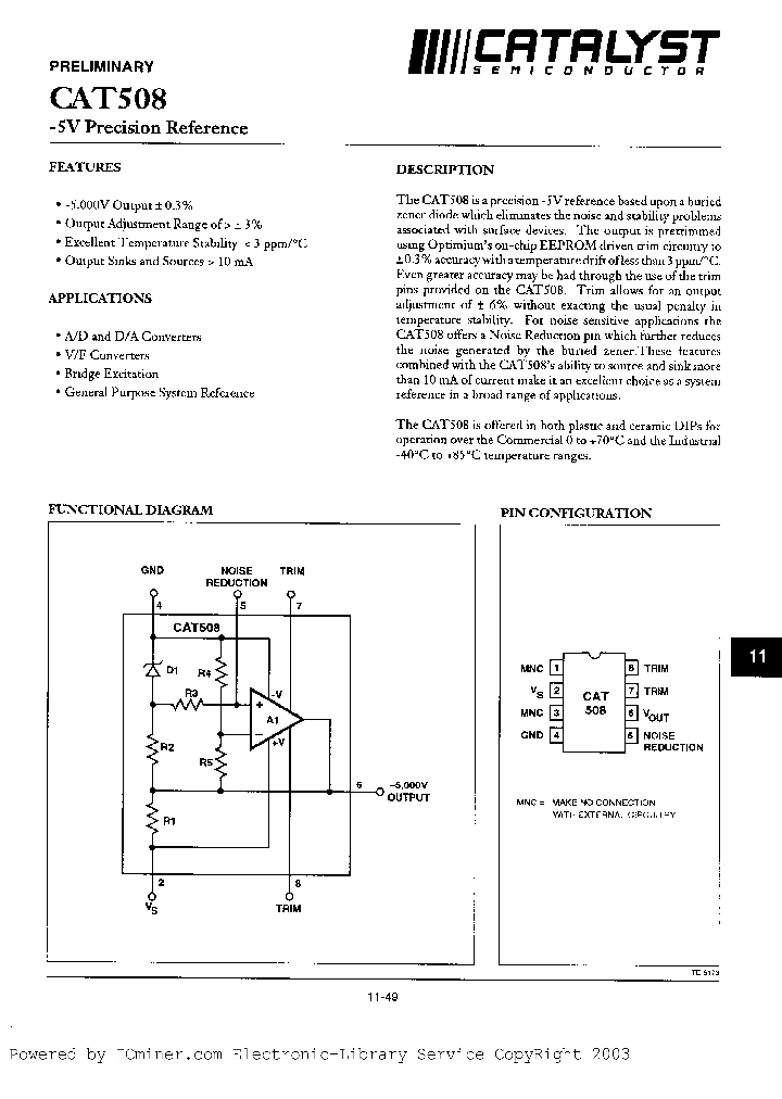 CAT508AP_2029408.PDF Datasheet